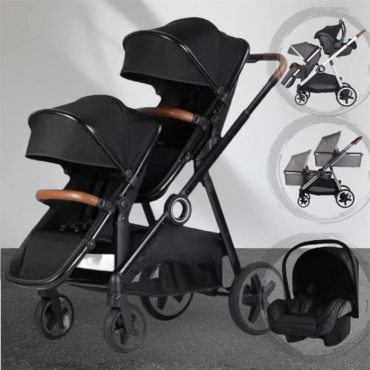 Poussette double 3 en 1 - Twinny