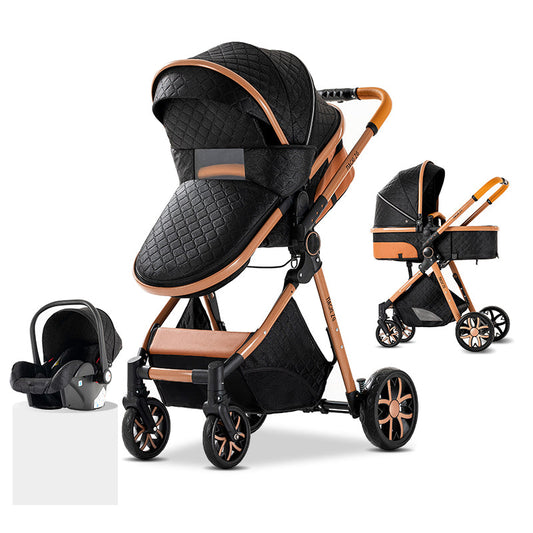 Poussette 3 en 1 - Virginy II / Réglisse V2
